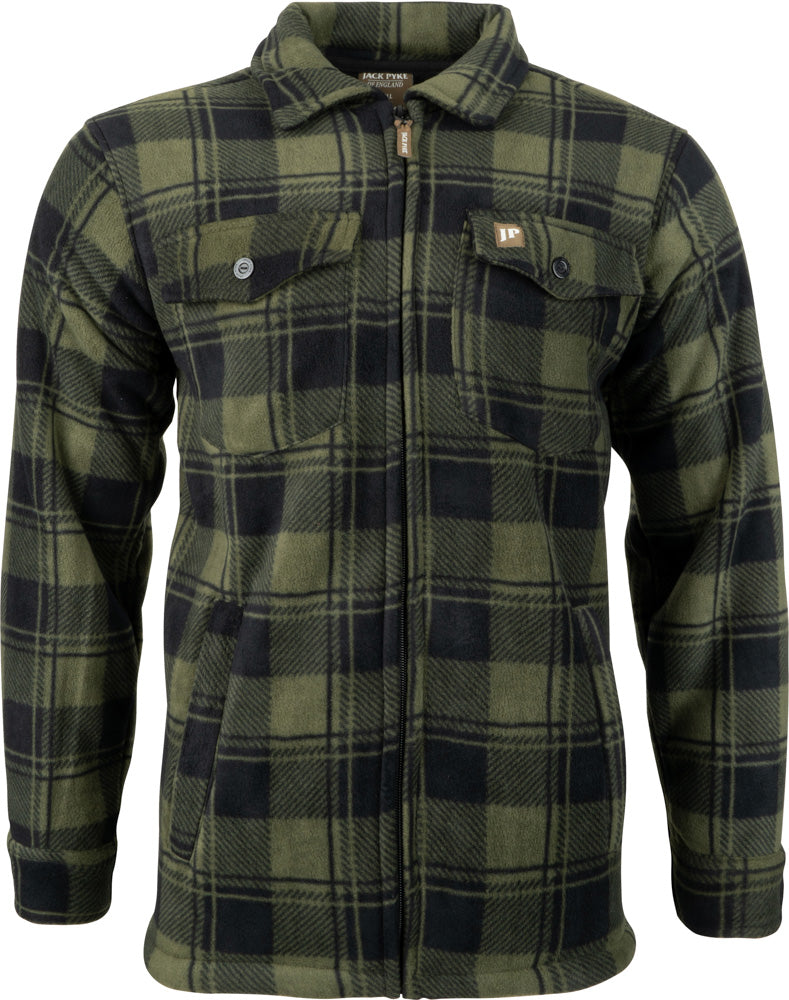 Jack Pyke Tundra Shirt Green Check