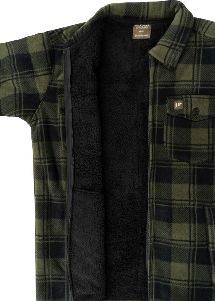 Jack Pyke Tundra Shirt Green Check